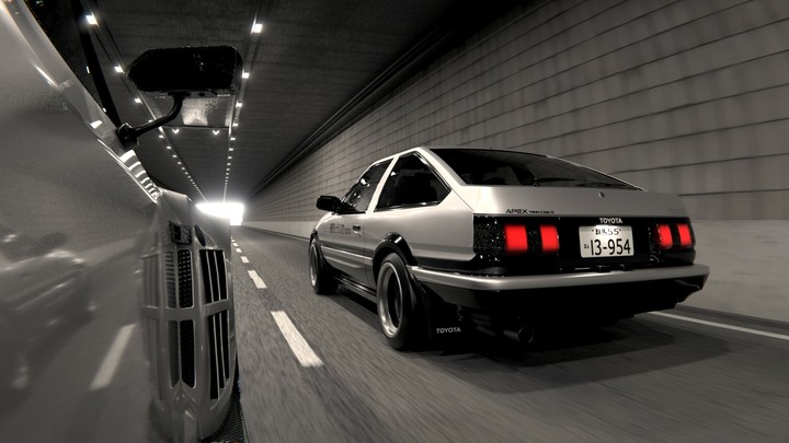 ae86 Trueno initial d