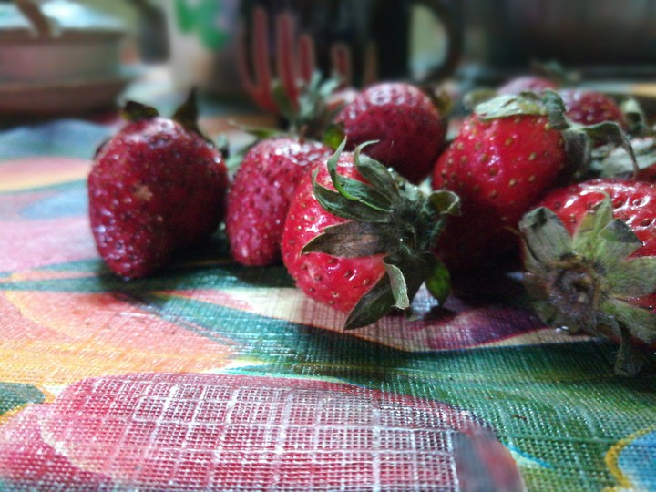 Strawberries..