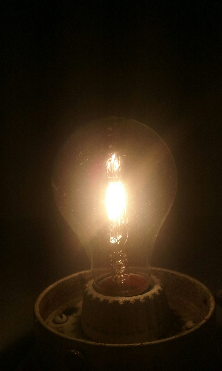 vintage lightbulb