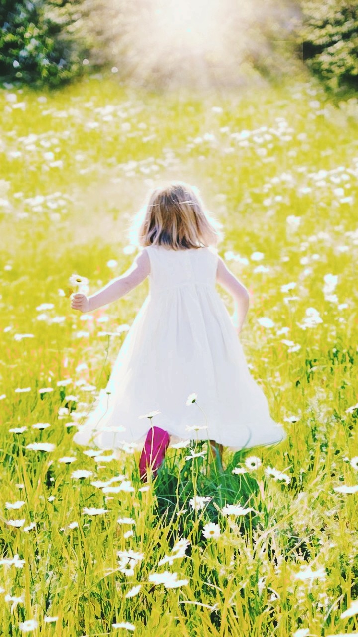 девочка, лето, ромашки.girl, children, summer, daisies.