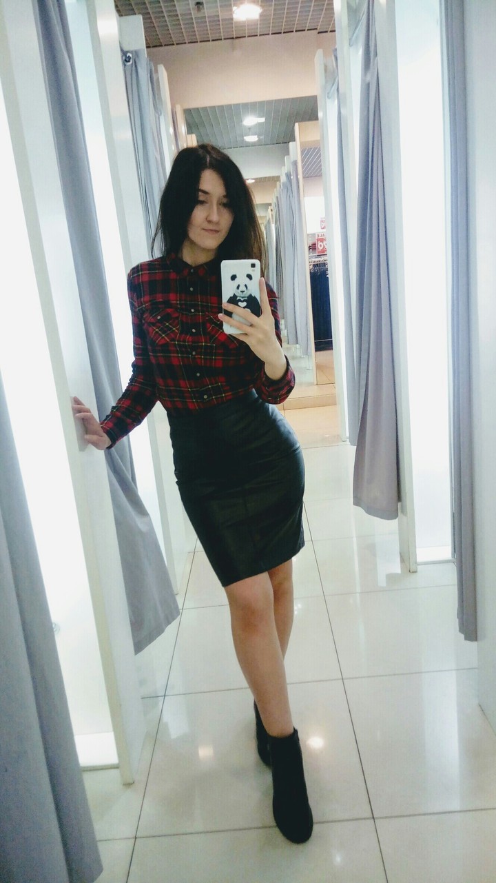 ...Lady in Leather...