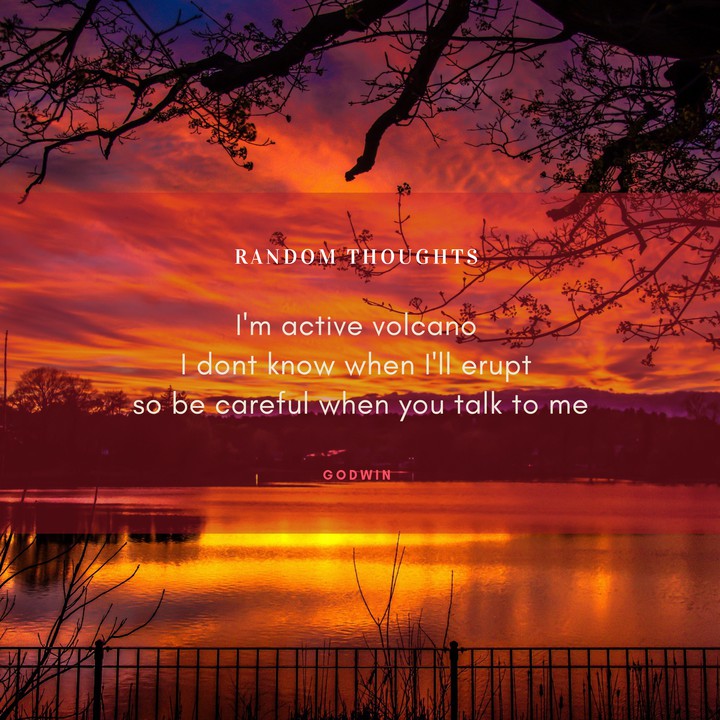 random thoughts