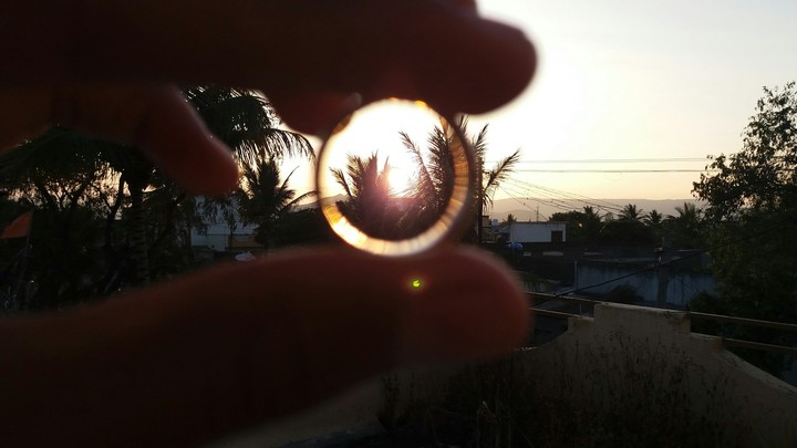 Seeing  through ring's eye
