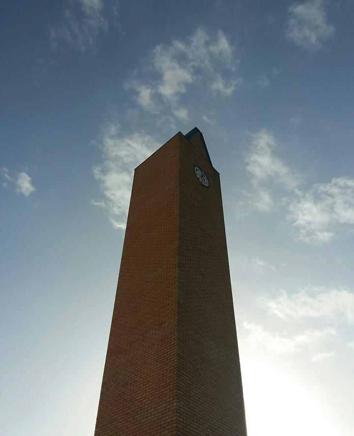 Brick clock