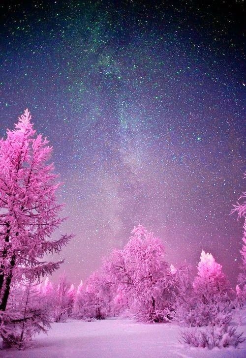 Pink & Milky way