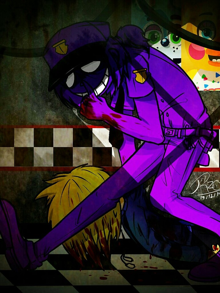 Purple Man/ homem de roxo
