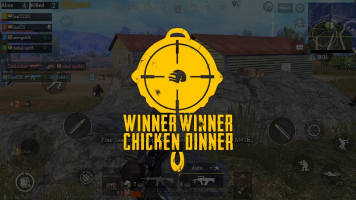 pubg chicken dinner