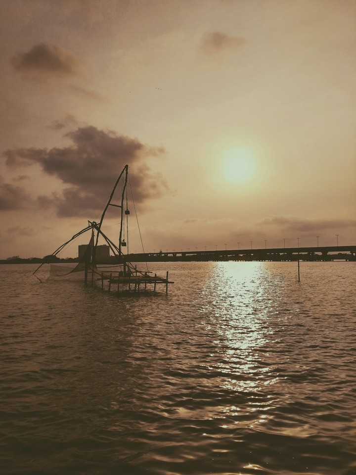 Sunset in Kochi