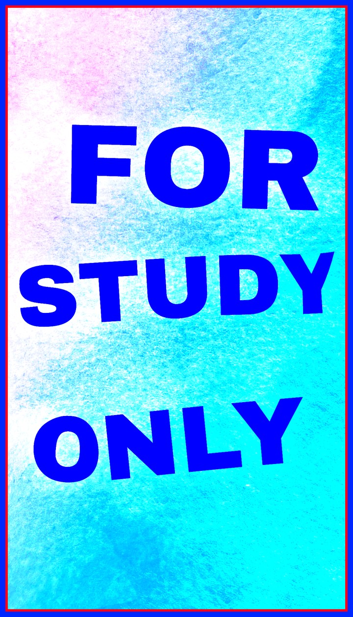 For Study Only !