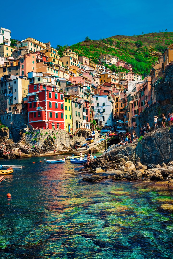 Riomaggiore in Cinque Terre, Italy