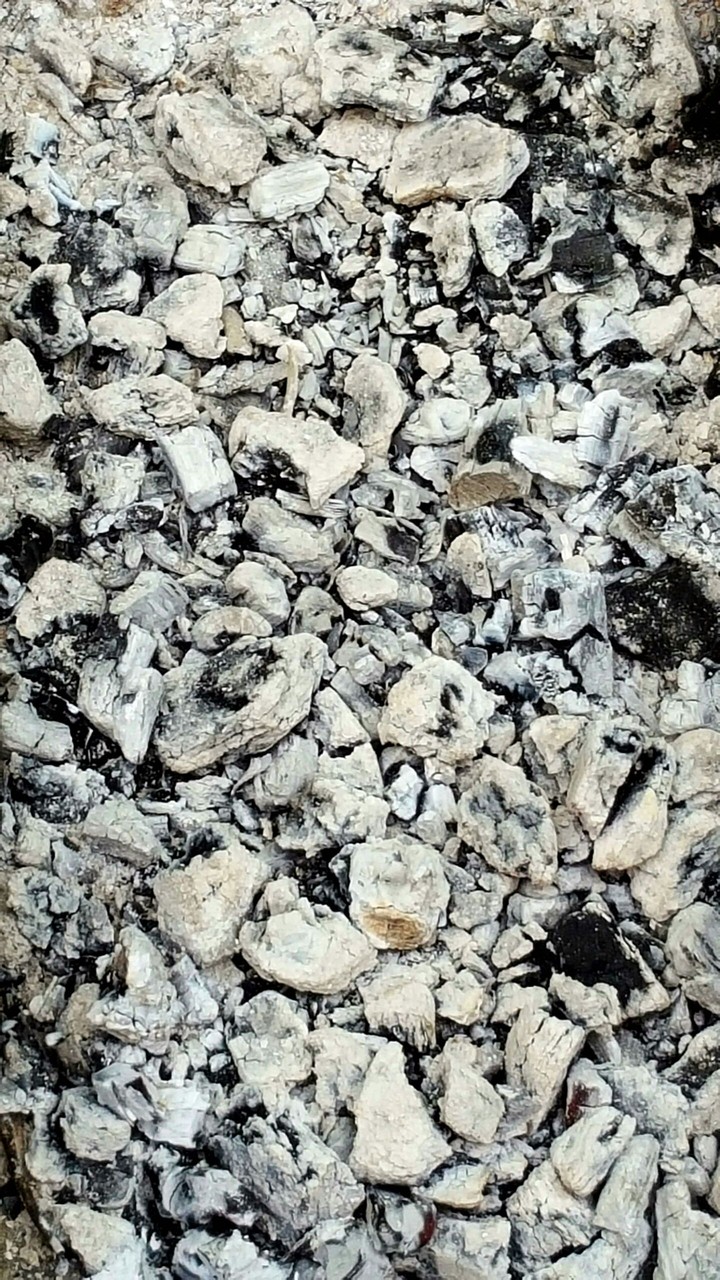 Hot coal