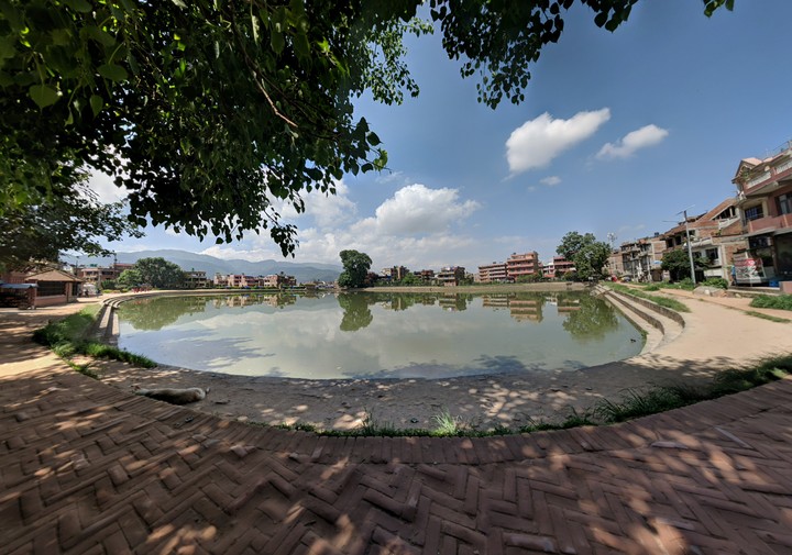 Historical manmade pond,Nepal