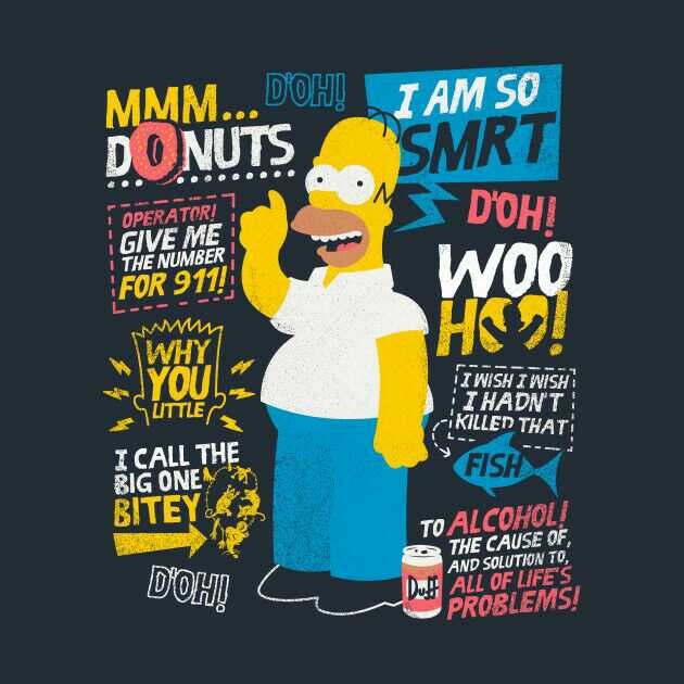 Homer J Simpson
