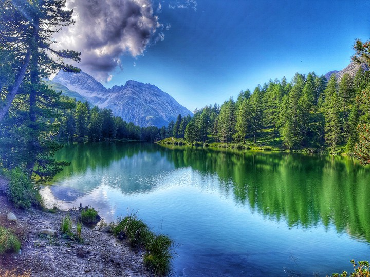 somewhere in mountain