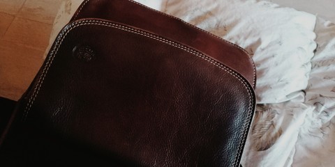 borsa in vero cuoio