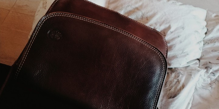 borsa in vero cuoio
