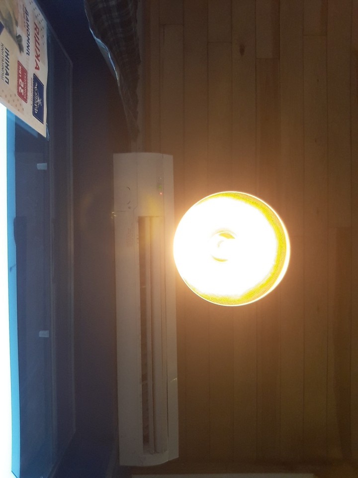Lamp yellow