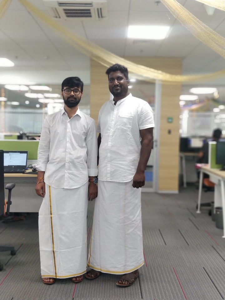 Me with Ramesh Anna