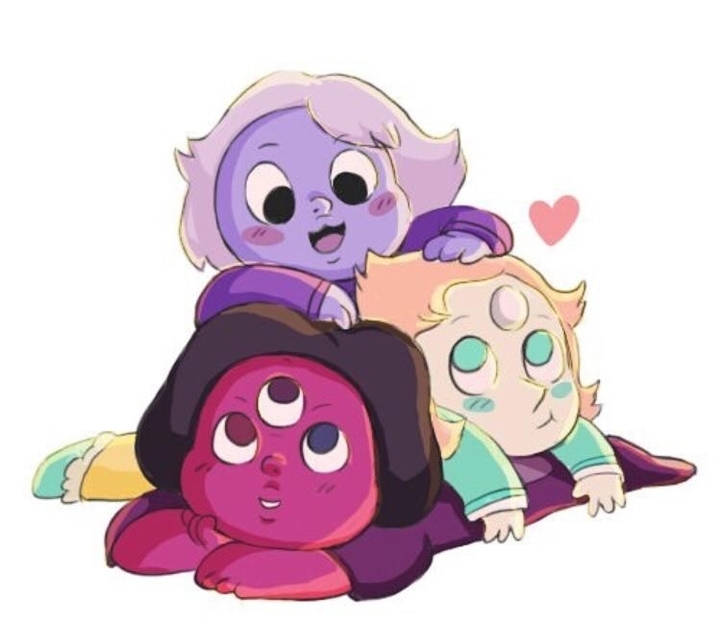 the gems as babies