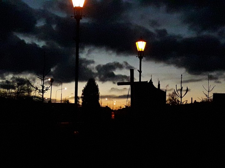 Night in town