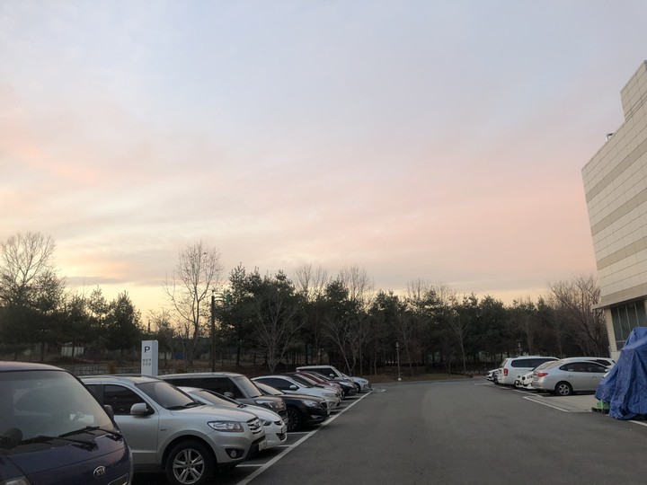 red sky