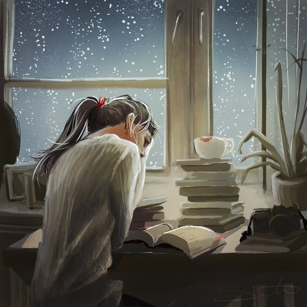 studying.....