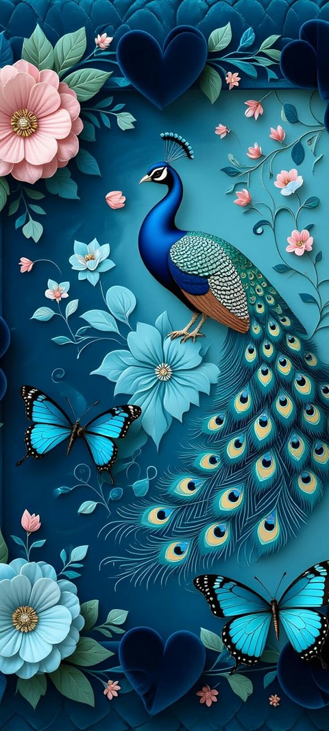 sfondi blue, bird