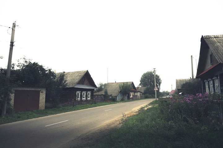 деревня у бабушки