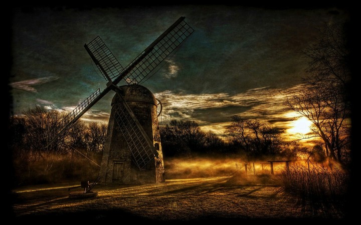 old windmill
