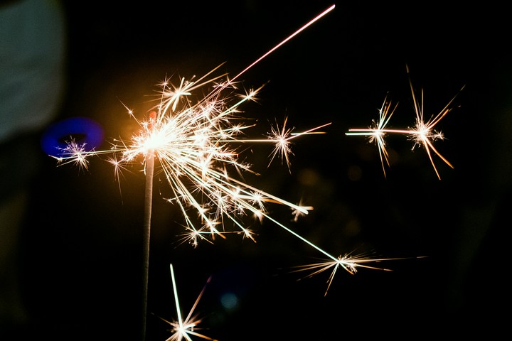 fire light shining star