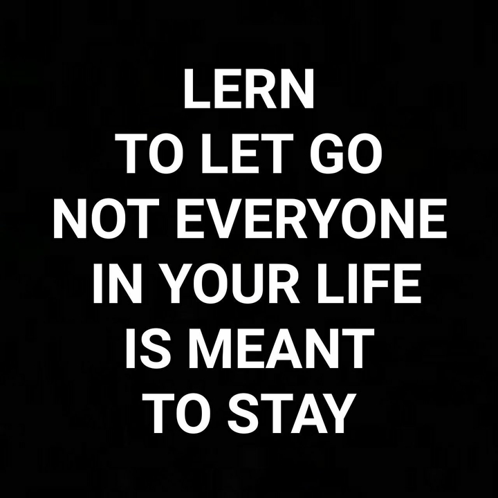 Let go