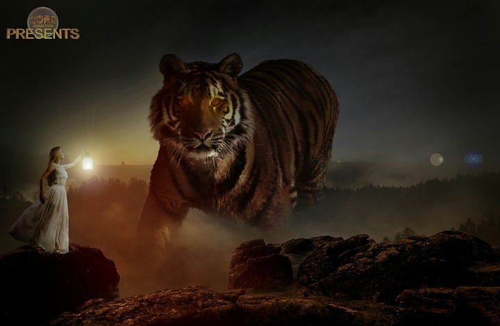 Surreal Big Tiger HD