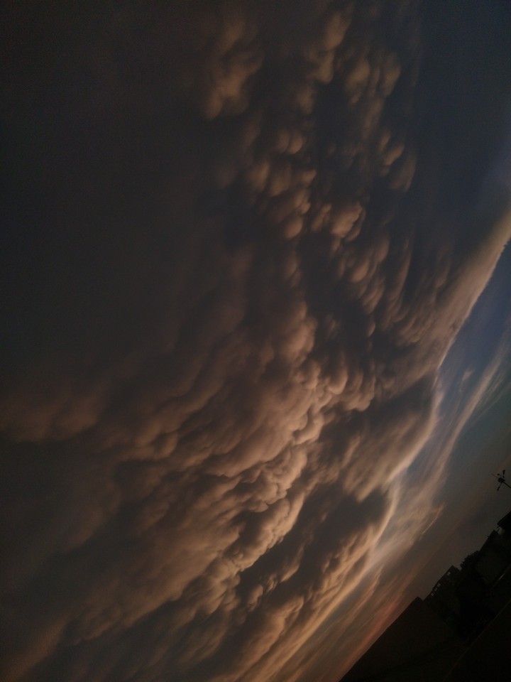 Cloudy weather