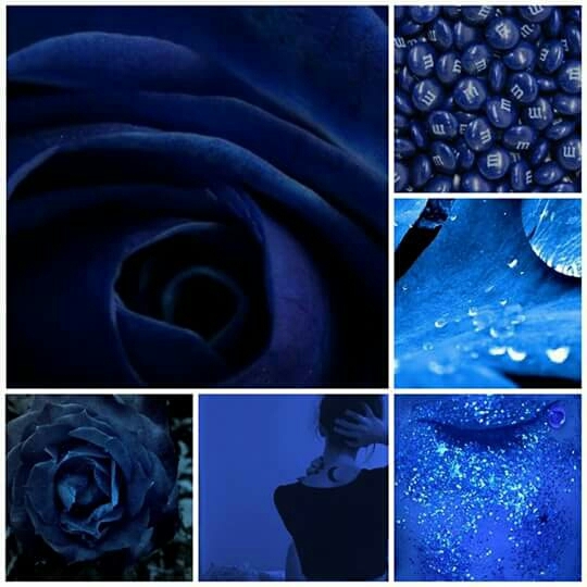 blue