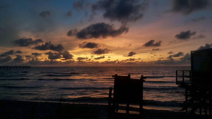 Evening in Palanga.