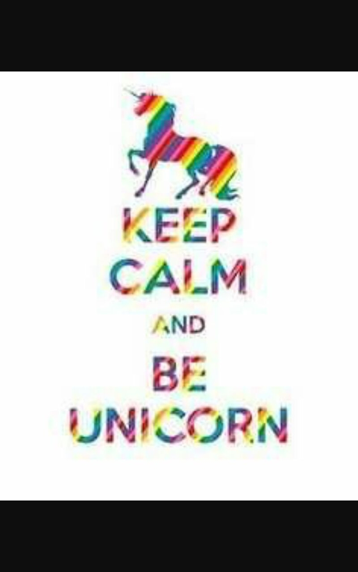 be a unicorn