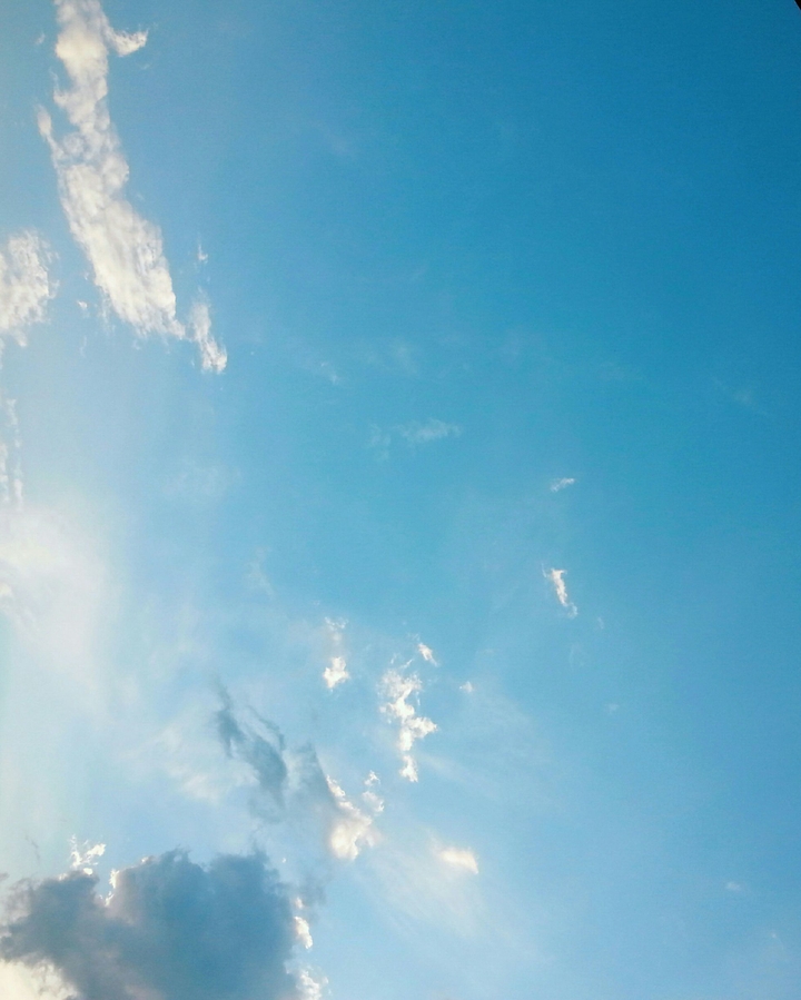 blue sky
