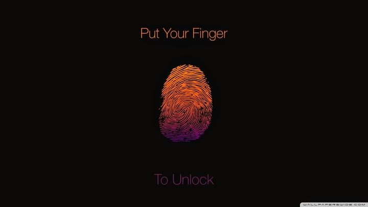 put your finger