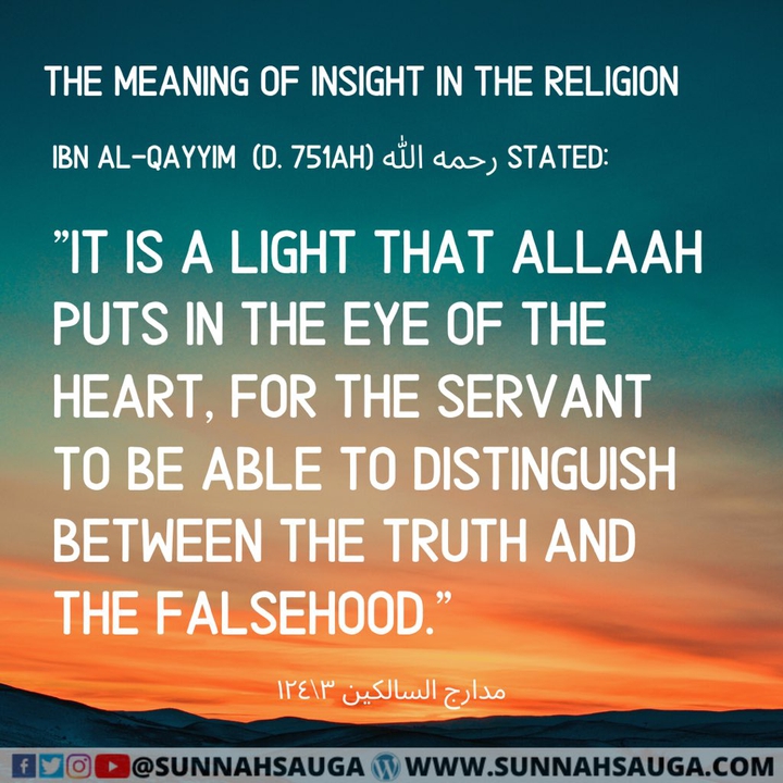 THE MEANING OF INSIGHT IN THE RELIGION
