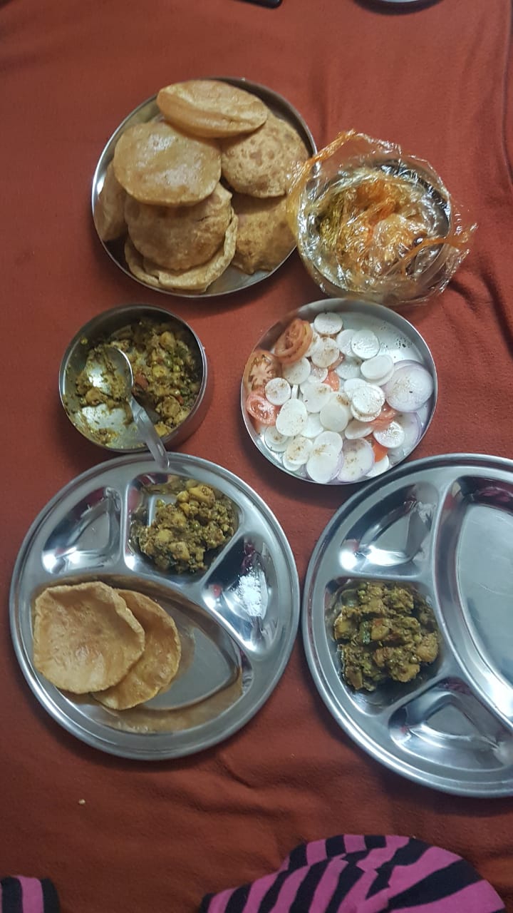 invitation for food prepared by me