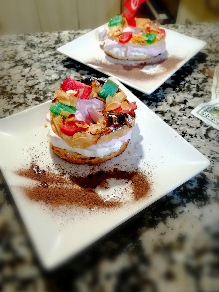 Mini roscón Reyes