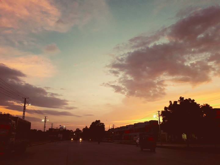 Crazy sunset