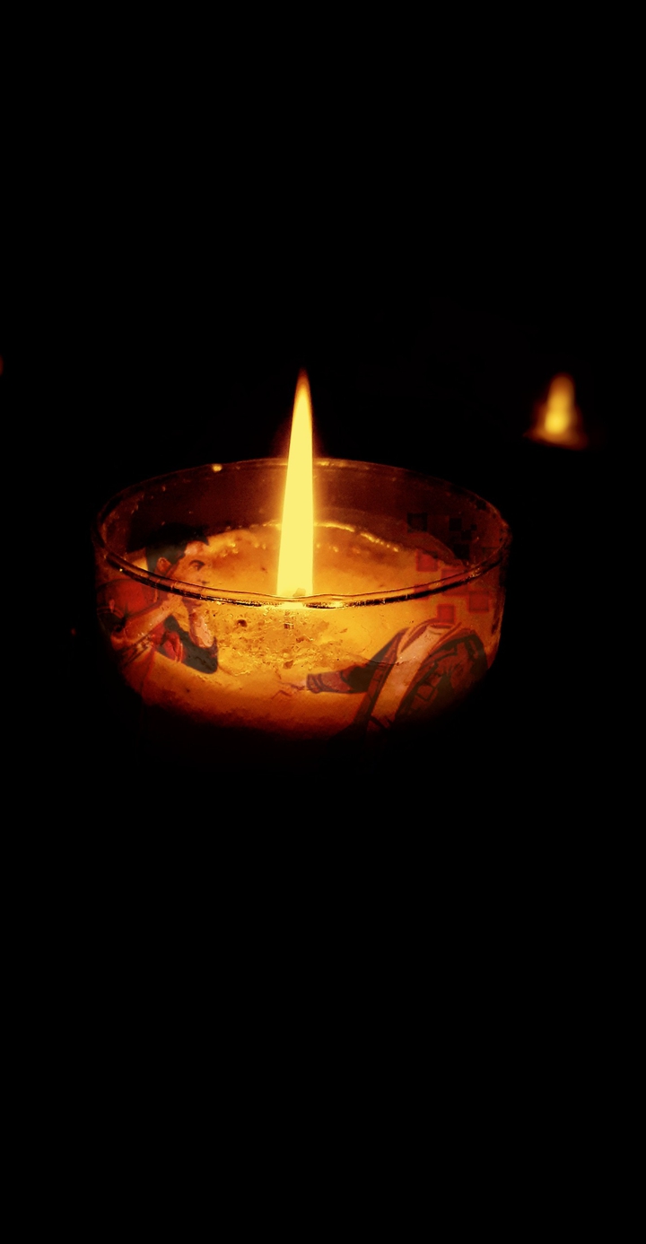 Shelly and Candle