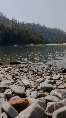 timelapse of ganga river, Rishikesh India #gangariver