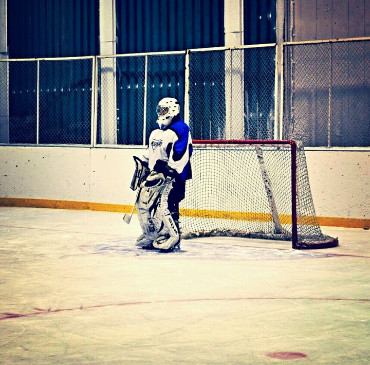 time to play hockey