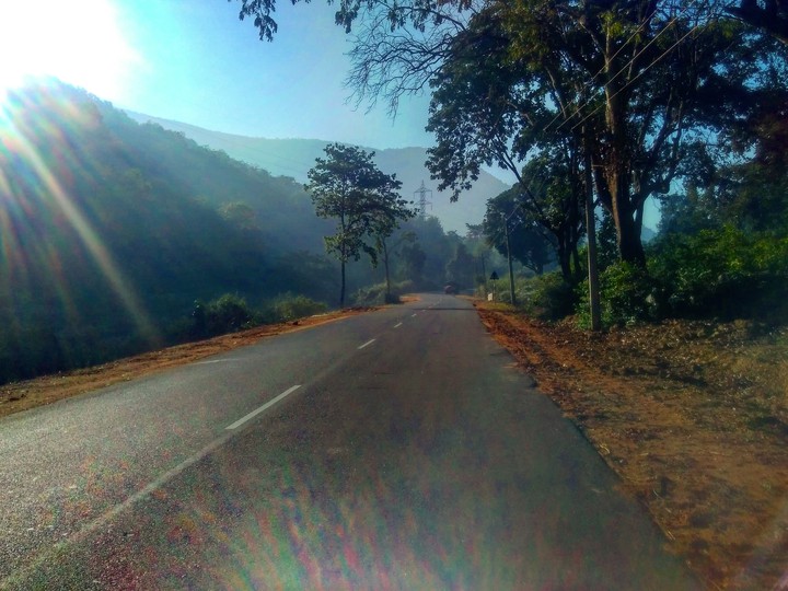 A road trip in Winter
