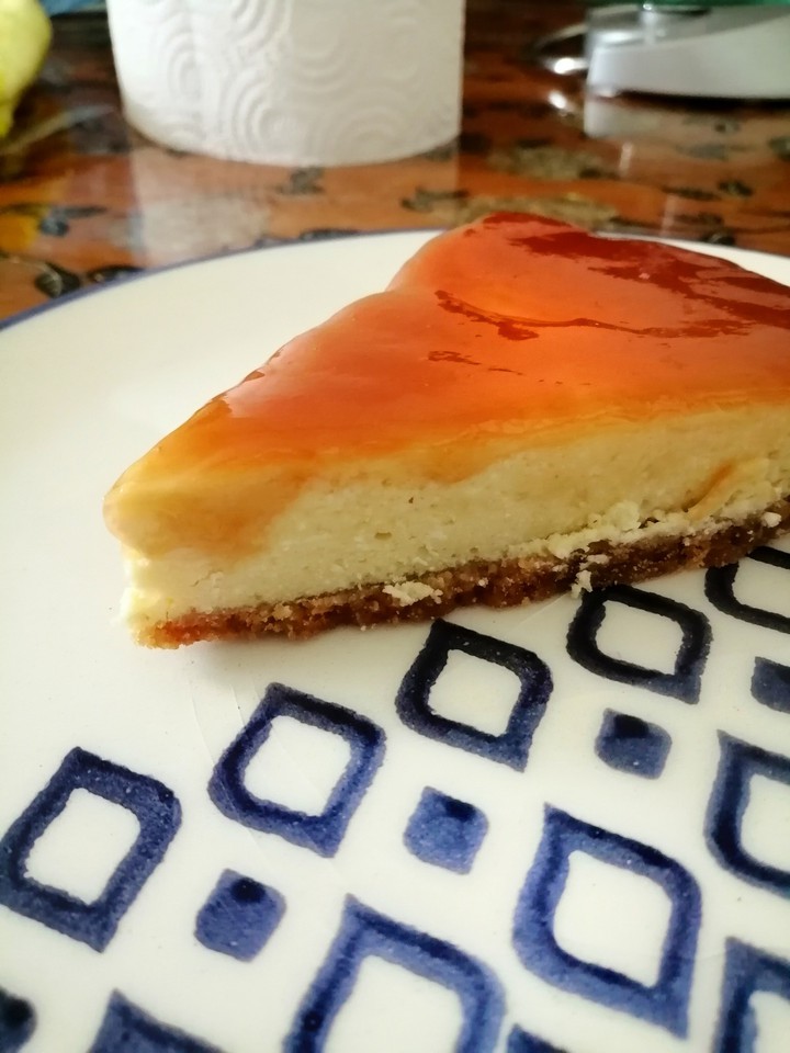 karadut ve portakal soslu lor peynirli cheesecake ?