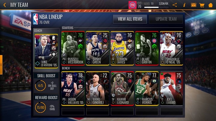 nba live mobile
