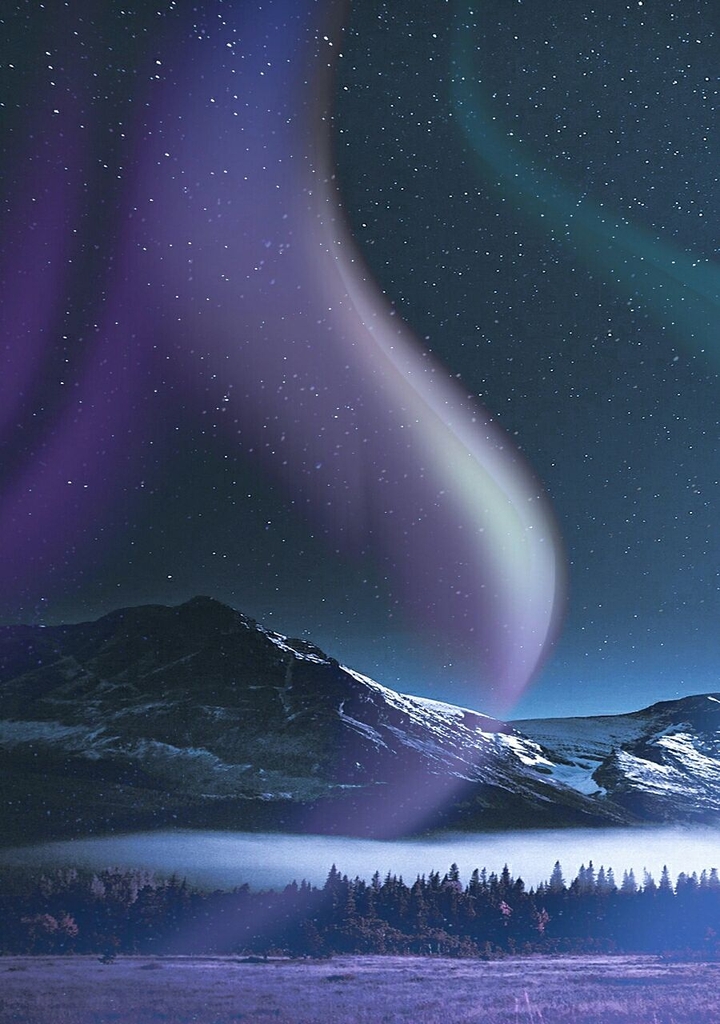 Mountains & stars