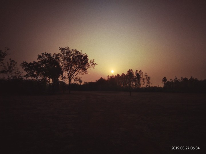Rising sun